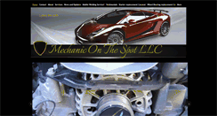 Desktop Screenshot of mechaniconthespotllc.com