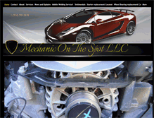 Tablet Screenshot of mechaniconthespotllc.com